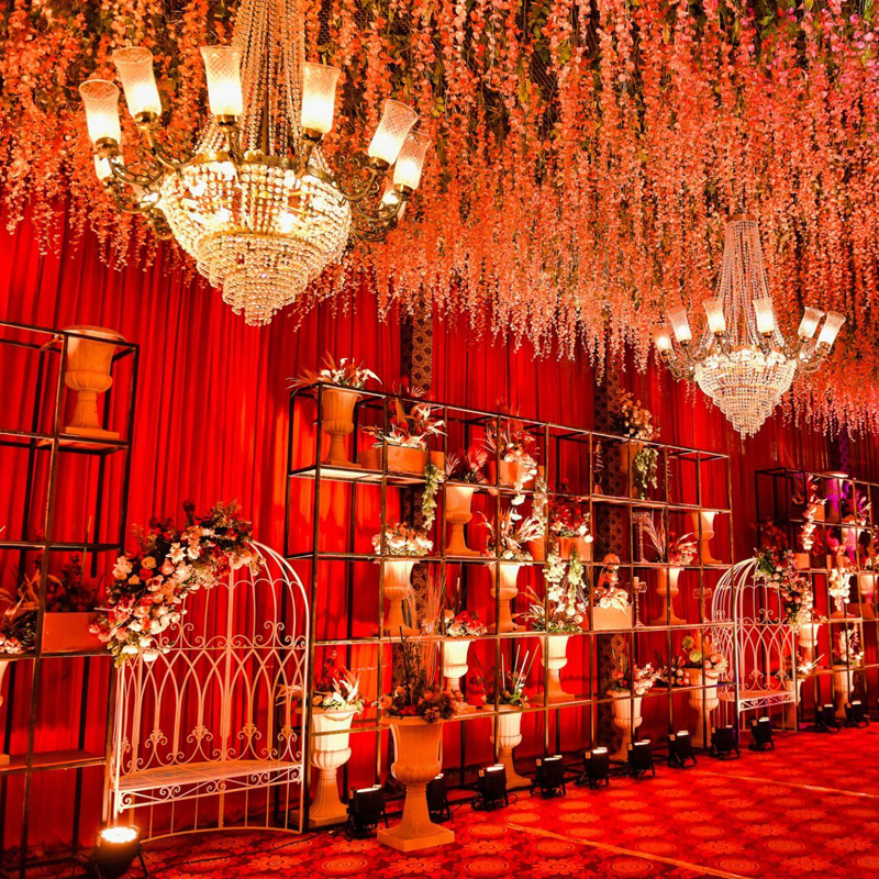 Event decor setup by SSR Events & Decor